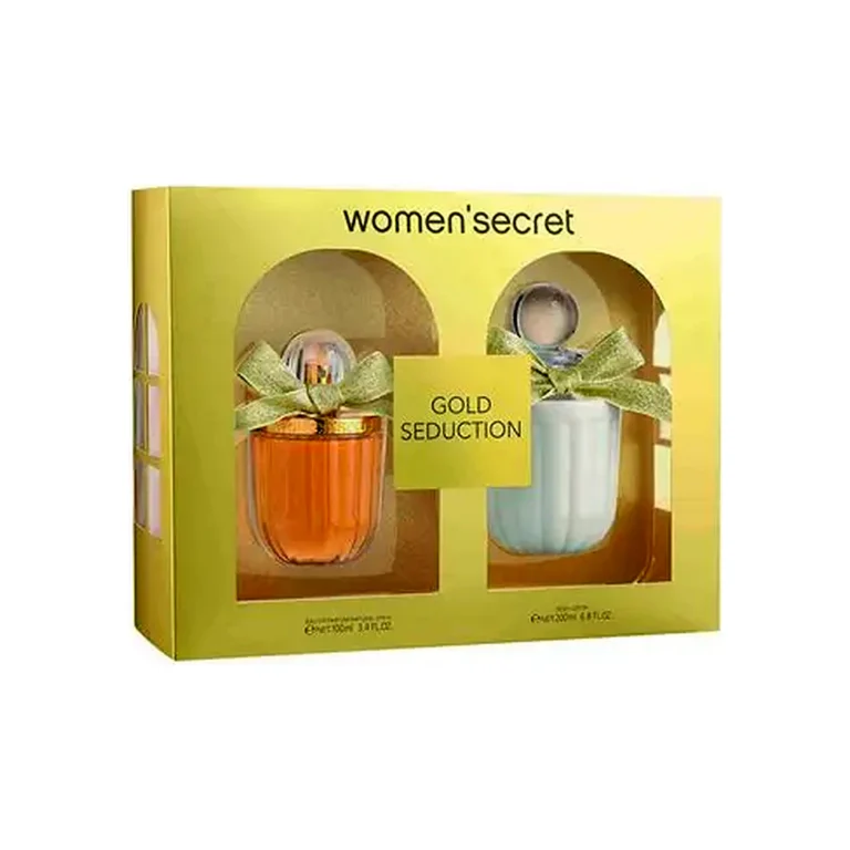 GOLD SEDUCTION. EDP + CREME DE CORPO. Marca: Women Secret