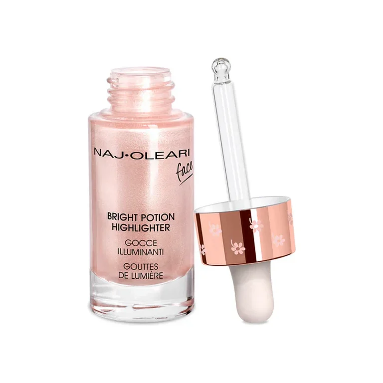 BRIGHT POTION HIGHLIGHTER. LIQUIDO 01 QUARTZO ROSA. Marca: Naj-Oleari