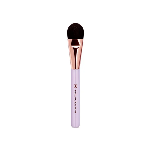 FOUNDATION BRUSH. PINCEL MAQUIAGEM-BASE. Marca: Naj-Oleari