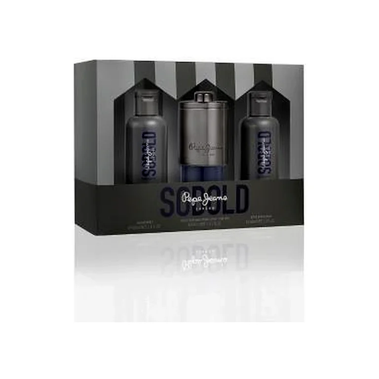 COFFRET - SOBOLD. 30ML+AFTER SHAVE+GEL BANHO. Marca: Pepe Jeans